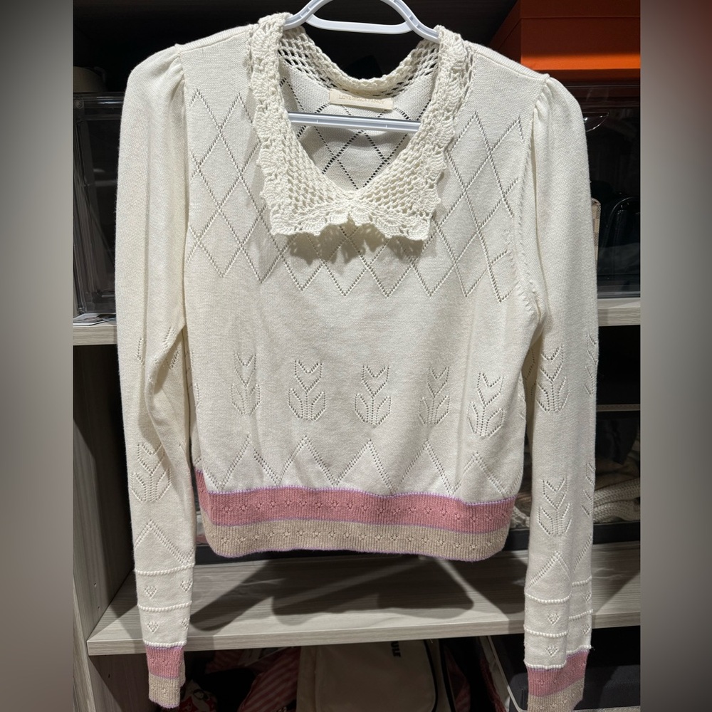 NWOT love shack fancy sweater